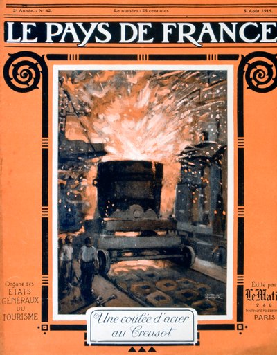 ルペイドフランスの表紙、1915年8月5日 作： Unbekannt