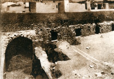 criptoportico、ポンペイ、イタリア、c1900年代の素晴らしいテラス 作： Unbekannt