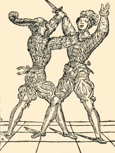 短剣に対する手、c1536、1903。 作： Unbekannt