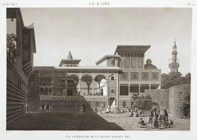 オスマン・ベイの家、エジプト、1798年頃 作： Unbekannt