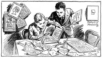 切手収集の楽しさ、1937 作： Unbekannt