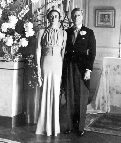 ウィンザー公爵とウォリス・シンプソンの結婚、1937年 作： Unbekannt