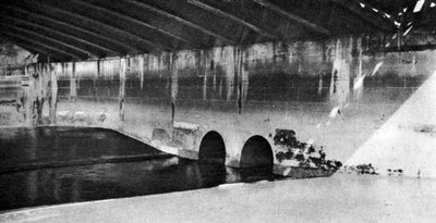 1926-1927年にロンドンのフリートディッチとしてテムズ川が見つかるホールボーンの河口 作： Unbekannt