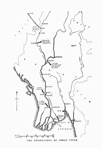フォースバイパー、ビルマ、第二次世界大戦、1942-1943 1944の運用。 作： Unbekannt