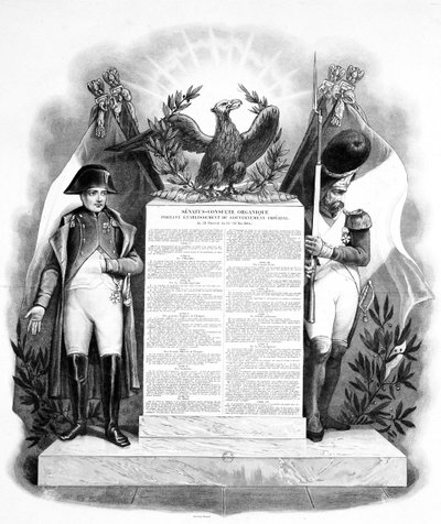 帝国政府の組織、1804年5月18日、19世紀 作： Unbekannt