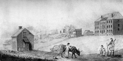 大統領の家、アメリカ、1799 1908 作： Unbekannt
