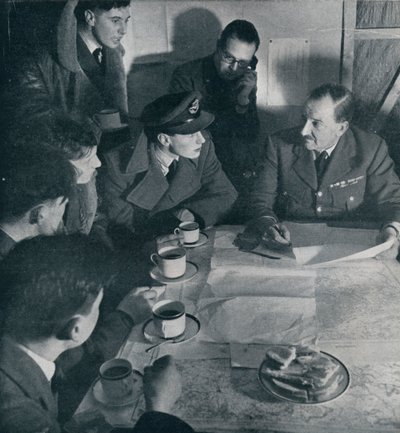 空襲は終わったが、乗組員の任務はまだ終わっていない、1941 作： Unbekannt
