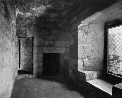 有名なエドワード2世の発祥の地、カーナーボン城の偉大なイーグルタワー、1924-1926年 作： Unbekannt