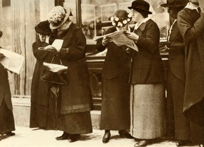 1915年5月、1935年のルシタニアの沈没。 作： Unbekannt