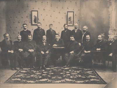 1907年の憲法民主党の就任 作： Unbekannt