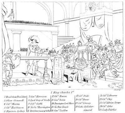 チャールズ1世の裁判1600-1649 作： Unbekannt