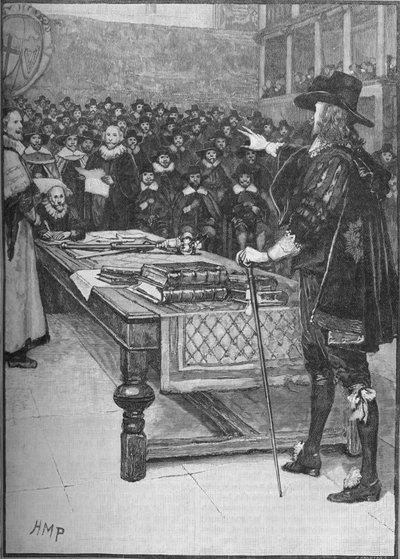 チャールズ1世の裁判、1649年1905年。 作： Unbekannt