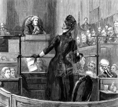1889年リバプールでのメイブリック夫人の裁判 作： Unbekannt