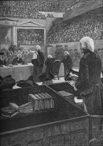 ウォーレン・ヘイスティングスの裁判、1788-1795 1905 作： Unbekannt