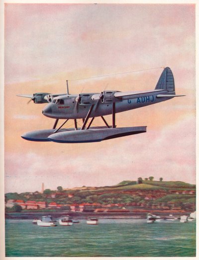 短メイヨ複合航空機水星の上部コンポーネント、c1929 c1937 作： Unbekannt
