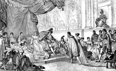 ジェロームボナパルトの結婚式、1807年8月22日1882-1884 作： Unbekannt