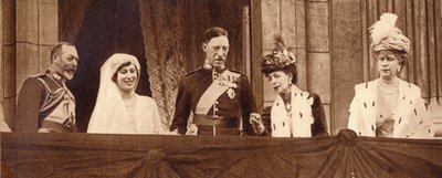 プリンセスメアリーと子爵ラセルの結婚式、1922年2月28日、1935年。 作： Unbekannt