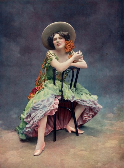ヴァリエテ劇場。 -Paris Aux Varietes-Otero-Miss。Lise Berty、1904。 作： Unbekannt