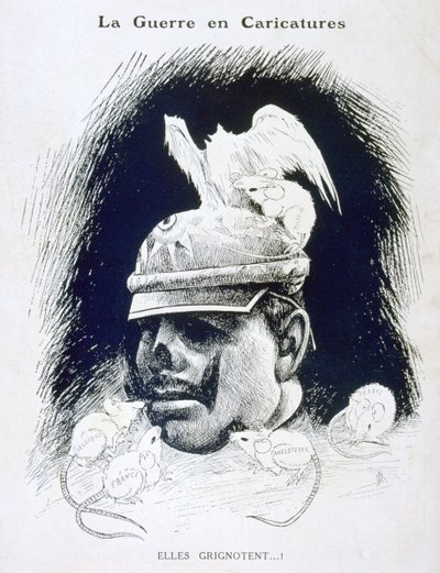 彼らはニブル！、1915 作： Unbekannt
