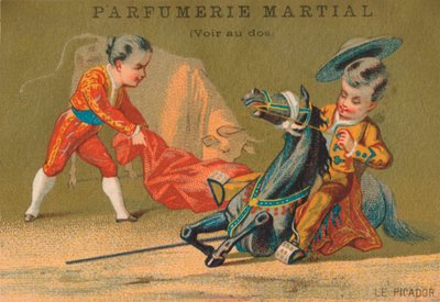 ピカドールとマタドールとしてのチルデン、1910年代 作： Unbekannt
