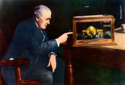 Thomas Alva Edison、c1910s。 作： Unbekannt