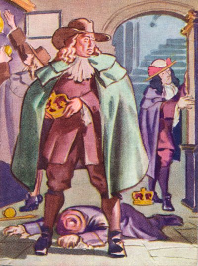 1937年にロンドン塔からクラウンジュエルを盗もうとしたトーマスブラッド 作： Unbekannt