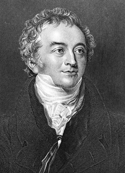 トーマス・ヤング、医師、物理学者、エジプト学者、1810年頃 作： Unbekannt