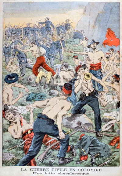 コロンビア、千日戦争、1902 作： Unbekannt