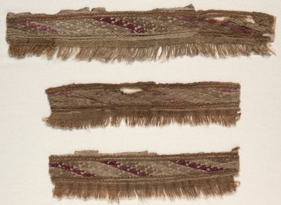 3つの境界フラグメント、c。 1100-1400。 作： Unbekannt