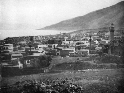 ティベリアとガリラヤ湖、1926年 作： Unbekannt
