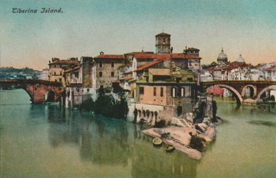 ティベリナ島、c1900。 作： Unbekannt