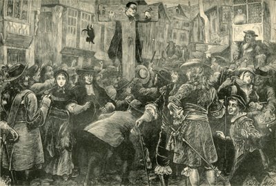 枕状のタイタス・オーツ、1685、1890。 作： Unbekannt