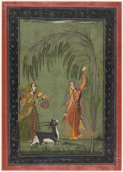 RagamalaシリーズのTodi Ragini、c。 1750〜1775。 作： Unbekannt
