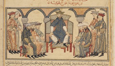 セルジューク帝国の最後の王トグルル3世、1306〜1314年頃。 作： Unbekannt