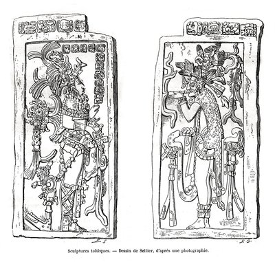 トルテック彫刻、メキシコ、19世紀 作： Unbekannt
