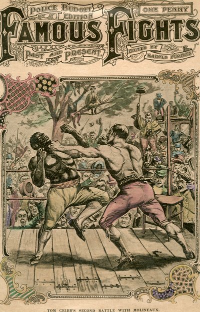トム・クリブス、モリノーとの2度目の戦い、1811年19世紀後半または20世紀初頭 作： Unbekannt