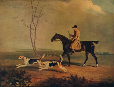 トムオルダカー、バークレーハウンドの狩人、ピクルス、猟犬付き、1800、1929 作： Unbekannt