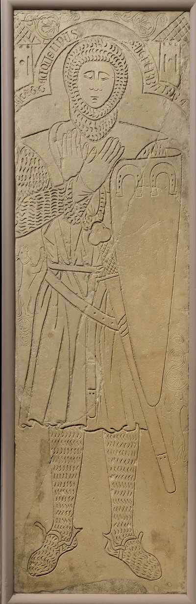 ジャクリン・ド・フェリエールの墓碑銘 1275～1300年頃 作： Unbekannt