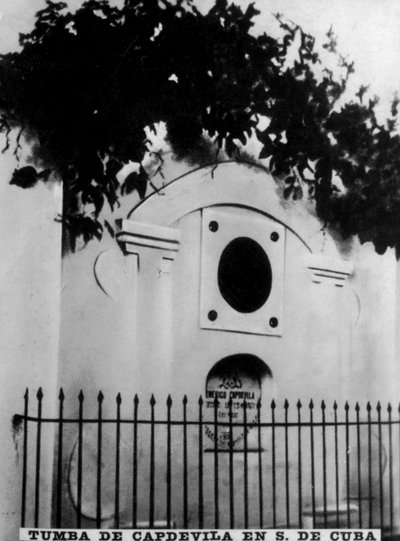サンティアゴデクーバのカプデビラの墓、1871年、1920年代 作： Unbekannt