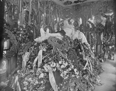 フアレスの墓、サンフェルナンド墓地、メキシコシティ、c1897。 作： Unbekannt