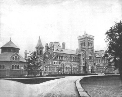 トロント大学、カナダ、トロント、c1900。 作： Unbekannt