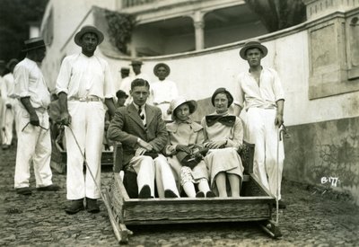 観光客、マデイラ、c1920s-c1940s 作： Unbekannt