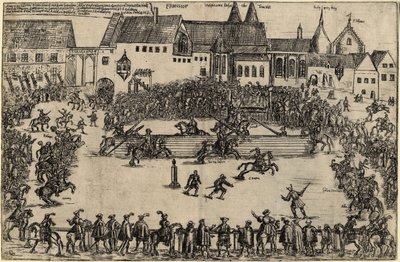 ヘンリーIファウラー938頃のトーナメント。 1575 作： Unbekannt