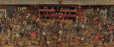 1498年にアントワープで行われた大会。 作： Unbekannt