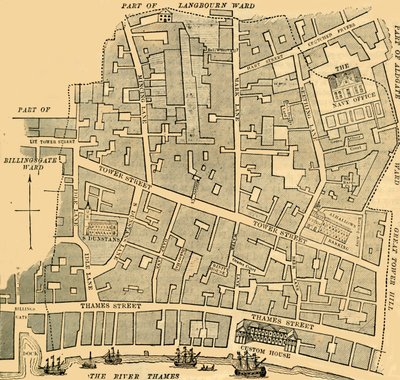 タワーストリートワード、c1872。 作： Unbekannt