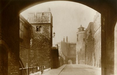 ロンドン塔。セントトーマスとベルタワー、c1910。 作： Unbekannt