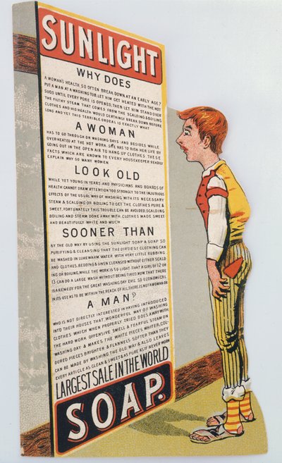 サンライト石鹸のトレードカード、c1900 作： Unbekannt