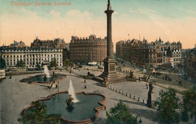 トラファルガースクエア、ロンドン、c1900。 作： Unbekannt