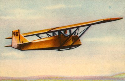 高度な滑空試験を行う訓練生パイロット、ドイツ、1932年。 作： Unbekannt