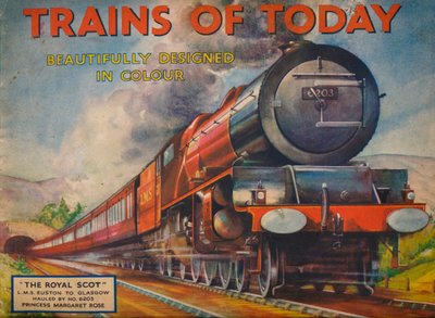 今日の列車：ロイヤルスコット、LMSユーストンからグラスゴー、1940 作： Unbekannt